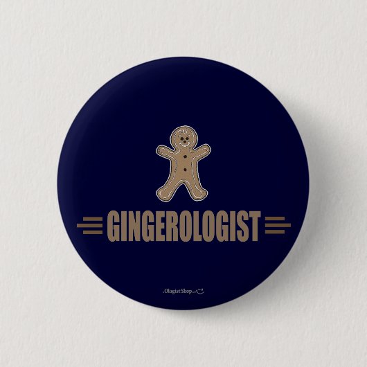 Gingerbrot Button (Vorderseite)
