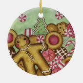 Gingerbrot Candy Cookie Ornament (Hinten)