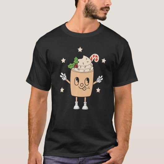 Gingerbrot Cookie Cutter Weihnachtskuchen Cool T-Shirt (Vorderseite)