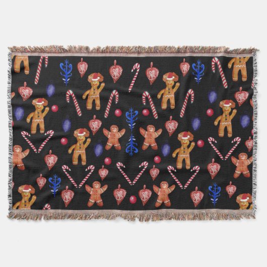 Gingerbrot Cookie Man & Holiday Deco Decke (Vorderseite)