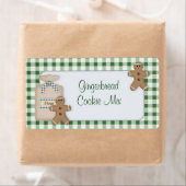 Gingerbrot Cookie Mix Label (Insitu)