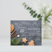 Gingerbrot Cookie & Orange Holiday Party (Stehend Vorderseite)