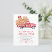 Gingerbrot Cookie Red Truck Cookie Swap (Stehend Vorderseite)