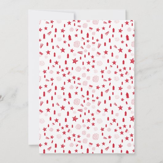 Gingerbrot Cookie Red Truck Cookie Swap Einladung (Rückseite)