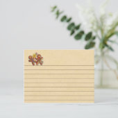 Gingerbrot Cookie Rezept Karte (Stehend Vorderseite)