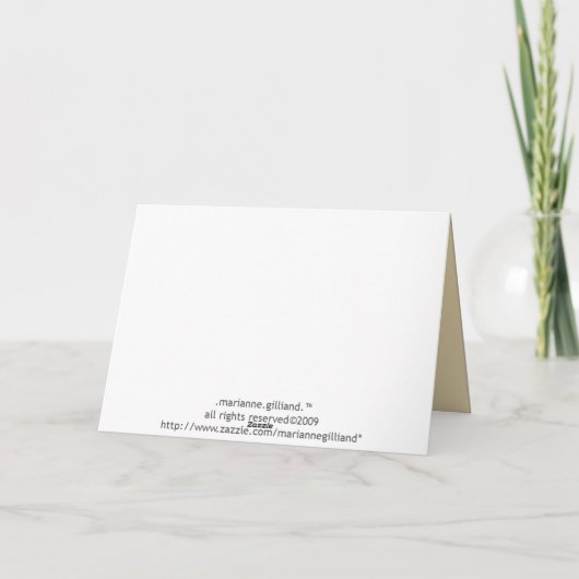 Gingerbrot Cookie Weihnachtskarten Feiertagskarte (Rückseite)