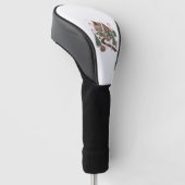 Gingerbrot Cookie Wonderland Golf Headcover (angewinkelt)