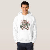Gingerbrot Cookie Wonderland Hoodie (Vorne ganz)