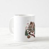 Gingerbrot Cookie Wonderland Kaffeetasse (Vorderseite Links)