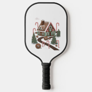 Gingerbrot Cookie Wonderland Pickleball Schläger