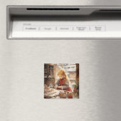 Gingerbrot Country Kitchen #2-Magnet Magnet (In Situ (Geschirrspüler))