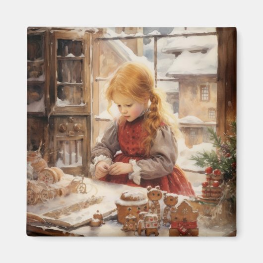 Gingerbrot Country Kitchen #2-Magnet Magnet (Vorne)