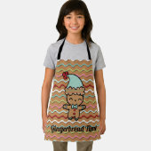Gingerbrot-Design Schürze (Insitu)