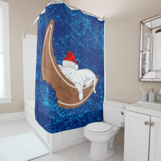 Gingerbrot Duschvorhang (Beispiel)