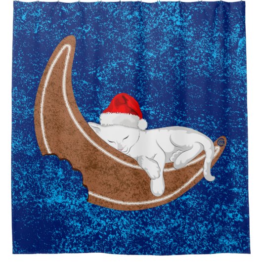 Gingerbrot Duschvorhang (Vorderseite)