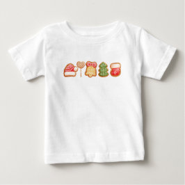 Gingerbrot Festive Cool Trendy Weihnachten Baby T-shirt