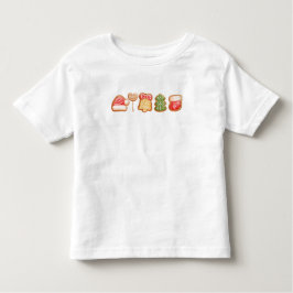 Gingerbrot Festive Cool Trendy Weihnachten Kleinkind T-shirt