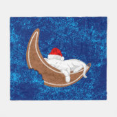 Gingerbrot Fleecedecke (Vorderseite (Horizontal))
