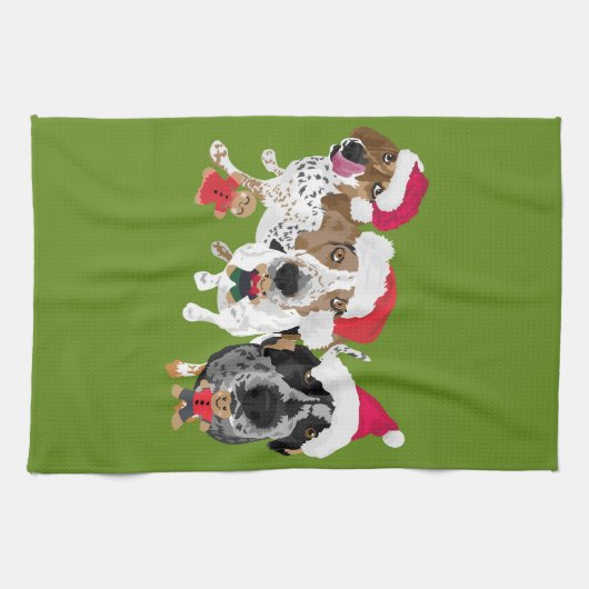 Gingerbrot Geschirrtuch (Horizontal)