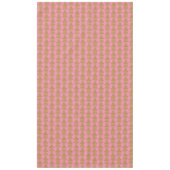 Gingerbrot Girl Pink Tableclout Tischdecke (Vorderseite)