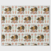 Gingerbrot Guinea Pig Geschenkpapier (Flach)