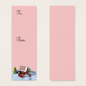 Gingerbrot-Haus Holiday-Geschenk-Tag (Vorne & Hinten)