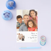 Gingerbrot Haus & Weihnachtskost Hinweis m Flyer (Einzeln)