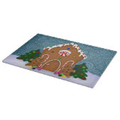 Gingerbrot-Hausschau Schneidebrett (Ecke)