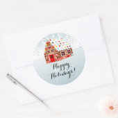 Gingerbrot Holiday Aufkleber (Umschlag)