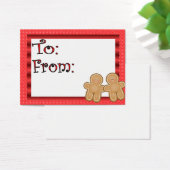 Gingerbrot Holiday-Geschenktag (Schreibtisch)