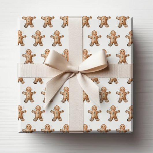 Gingerbrot Holiday Wrapping Paper Geschenkpapier