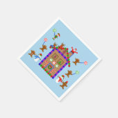 Gingerbrot House #2 Napkins Serviette (Ecke)