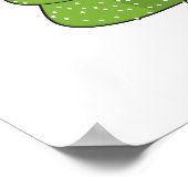 Gingerbrot House and Man Poster (Ecke)