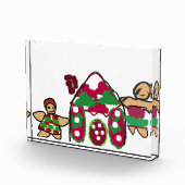 Gingerbrot House Art Spaß Fotoblock (Rechts)