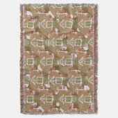 Gingerbrot House Camper Pink Decke (Vorderseite Vertikal)