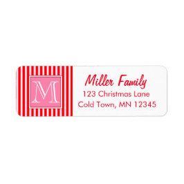 Gingerbrot House Candy Cane Streifen