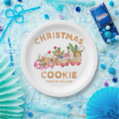 Gingerbrot House Cookie Exchange Weihnachtsfeierta Pappteller (Party)