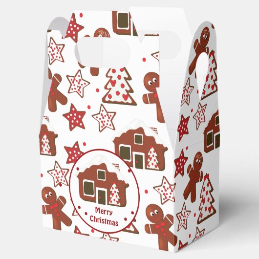 Gingerbrot House Custom Geschenkschachtel (Geöffnet)