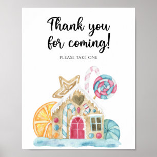 Gingerbrot House - Danke, dass du gekommen bist Poster