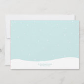 Gingerbrot House Feierliche Einladung (Rückseite)