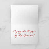 Gingerbrot House Holiday Card Feiertagskarte (Innenseite)