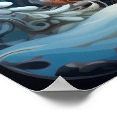 Gingerbrot House Poster (Ecke)