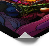 Gingerbrot House Poster (Ecke)