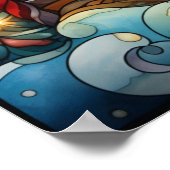 Gingerbrot House Poster (Ecke)