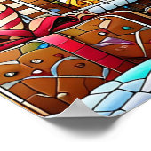 Gingerbrot House Poster (Ecke)