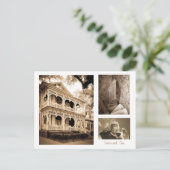 Gingerbrot House - Savannah, GA Postkarte (Stehend Vorderseite)