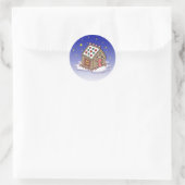Gingerbrot House Stickers (Tasche)