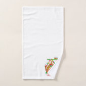 Gingerbrot House Willkommen Badhandtuch Set (Handtuch)