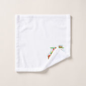 Gingerbrot House Willkommen Badhandtuch Set (Waschlappen)