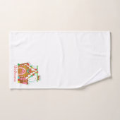 Gingerbrot House Willkommen Badhandtuch Set (Handtuch)